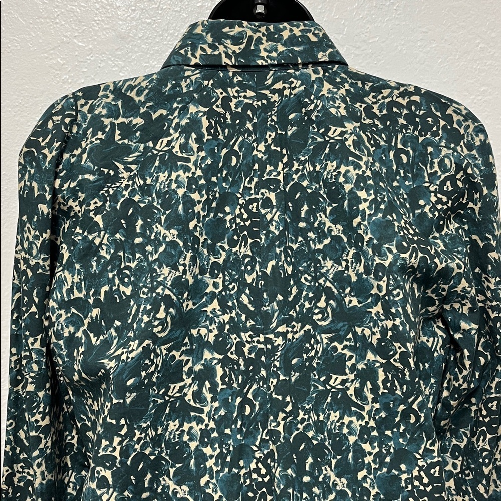 Cacharel AEFFE SPA zip up shirt size 4 - Picture 5 of 8